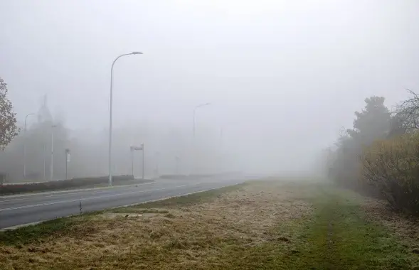 Туман, иллюстративное фото
