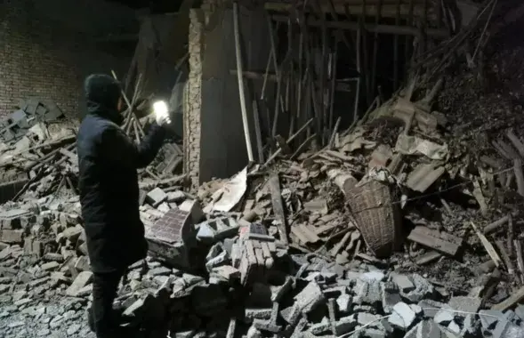 У Кітаі адбыўся моцны землятрус