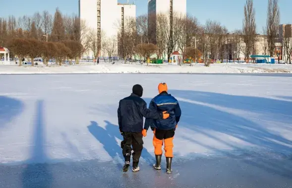 39-гадовы мужчына паспрачаўся з сябрамі на рыбалцы (ілюстрацыйнае фота)
