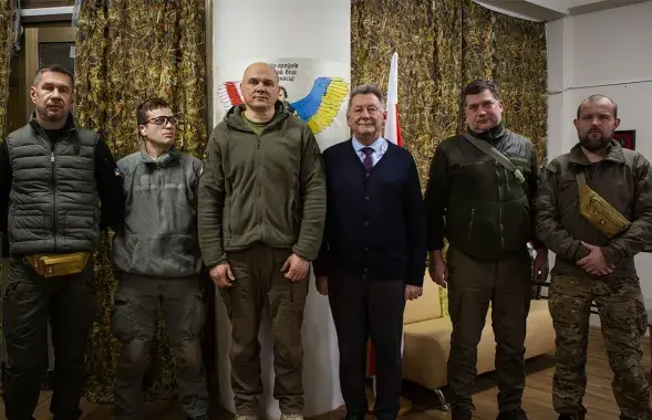 Ігар Кізім з каліноўцамі
