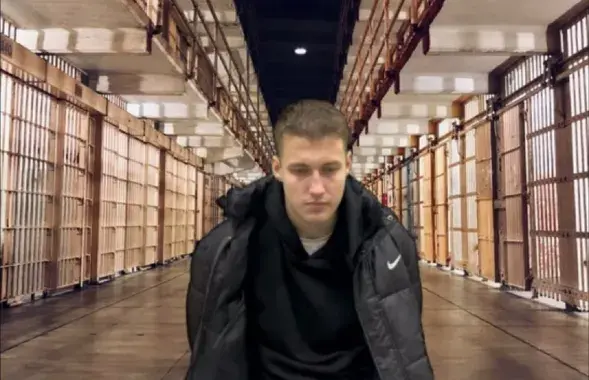 Вадим Федосик после задержания
