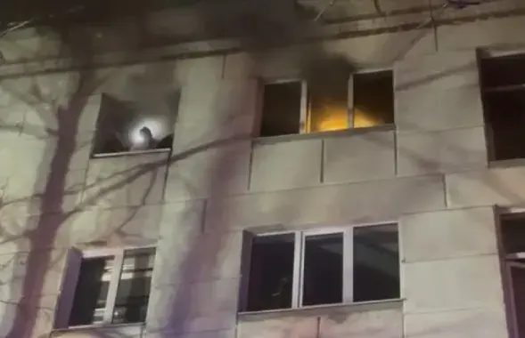 Гарэў пакой на чацвёртым паверсе
