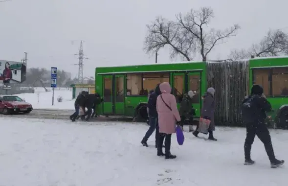 Общественный транспорт в Гомеле (иллюстративное фото)
