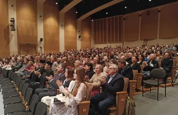 На праздничном концерте в Белостоке

