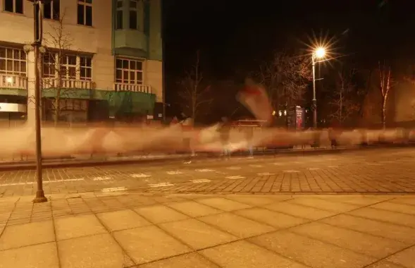 В Литве нанимают людей за деньги писать граффити против "литвинизма"
