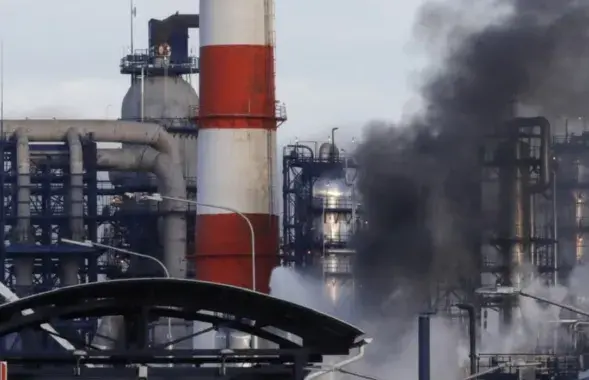 З-за атак беспілотнікаў перапрацоўка нафты ў РФ скарачаецца
