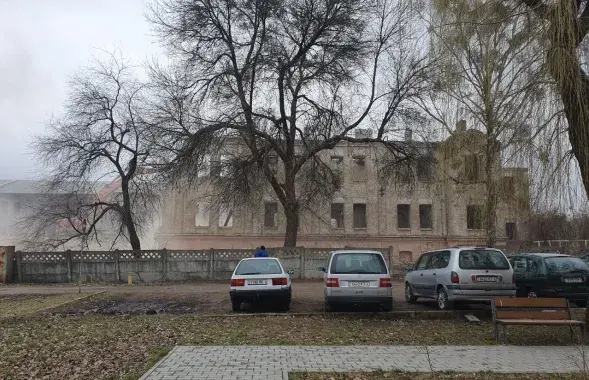 Руйнуюць гістарычную забудову Гродна
