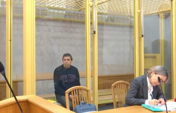 Ігар Карней у зале суда

