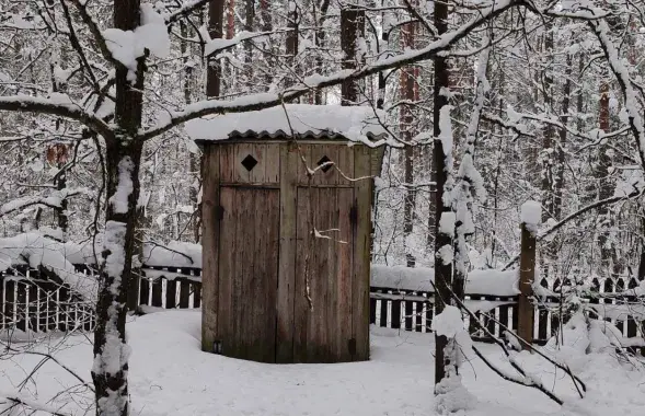 На Могилевщине продают туалет-"скворечник"

