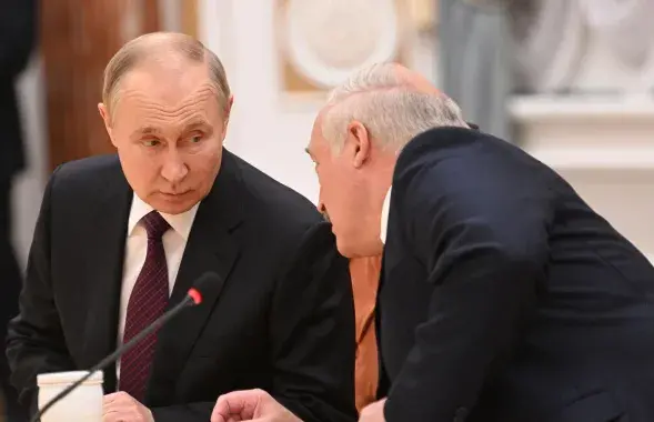 Владимир Путин и Александр Лукашенко
