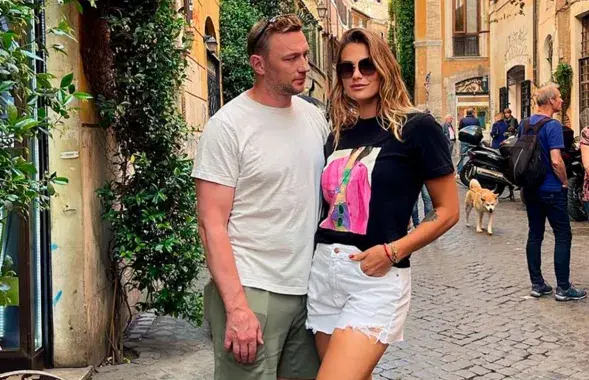 Aryna Sabalenka with Konstantin Koltsov / Instagram sabalenka_aryna
