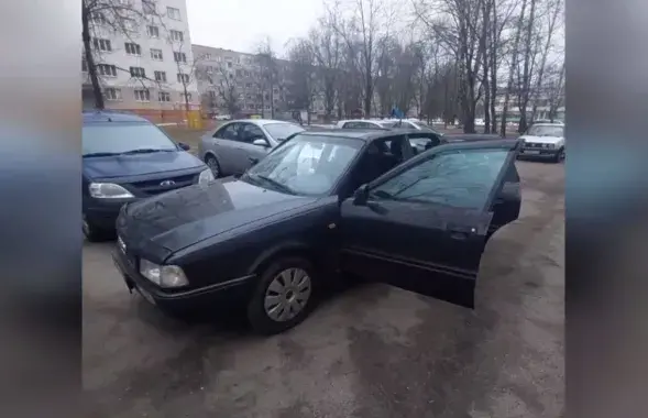Автомобиль, который пытались украсть
