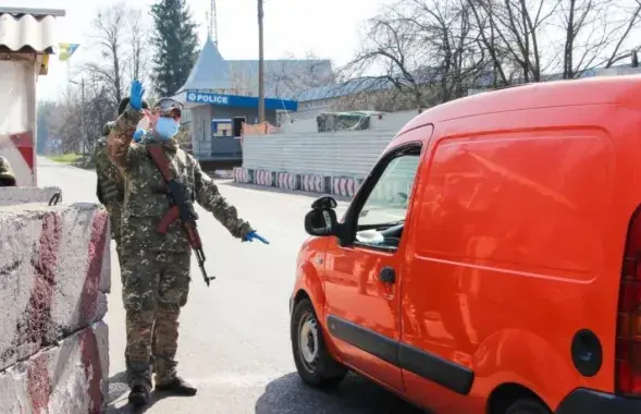 Праверка на дарозе, ілюстрацыйнае фота
