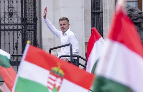Петэр Мадзьяр сабраў найбуйнейшую апазіцыйную вулічную акцыю
