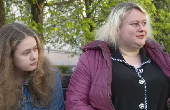 Ирина Суригина с дочерью
