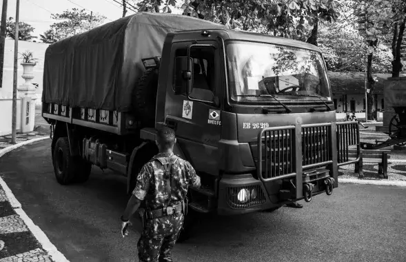 Вайсковы грузавік, ілюстрацыйнае фота
