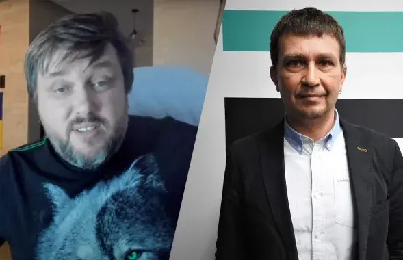 Аляксандр "BalaganOFF" Рыкаў і Зміцер Лукашук
