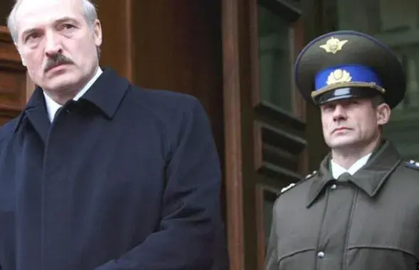 Александр Лукашенко и Николай Латышенок
