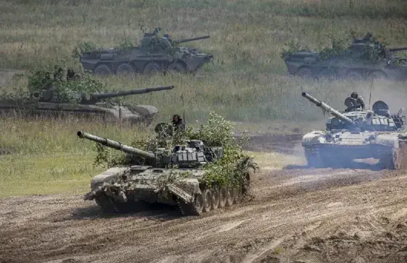 Вучэнні на палігоне Муліна ў РФ
