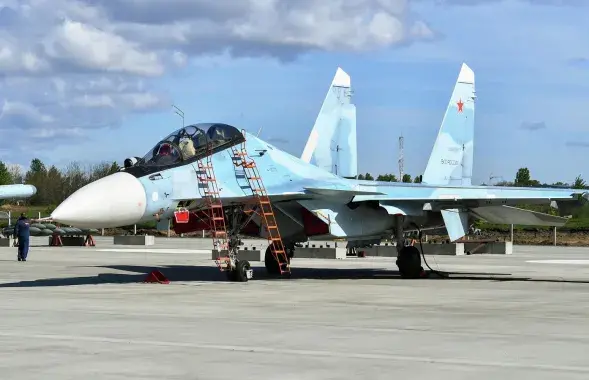 Су-30СМ (ілюстрацыйнае фота)
