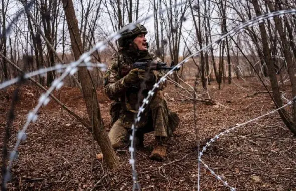 На фронте в Украине
