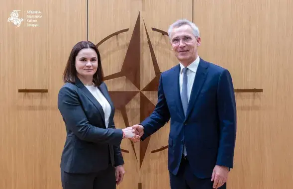 Светлана Тихановская провела встречу с руководством&nbsp;NATO
