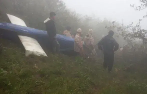 На месцы крушэння верталёта Ібрагіма Раісі
