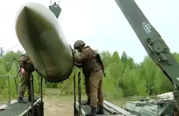 Праверка "сродкаў-носьбітаў нестратэгічнай ядзернай зброі" ў Беларусі
