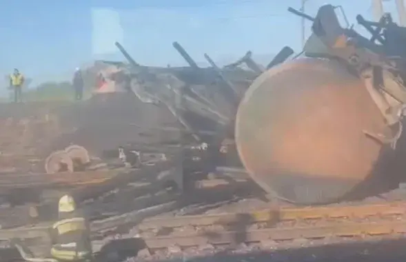 Железнодорожная авария под Волгоградом
