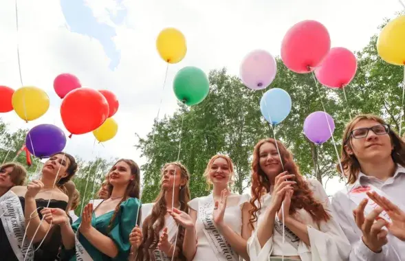 Выпускны, ілюстрацыйнае фота
