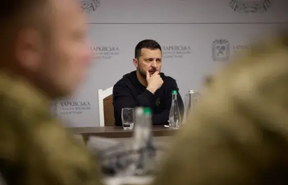 Уладзімір Зяленскі ў Харкаве
