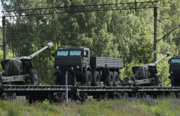 Военная техника из России в Беларуси

