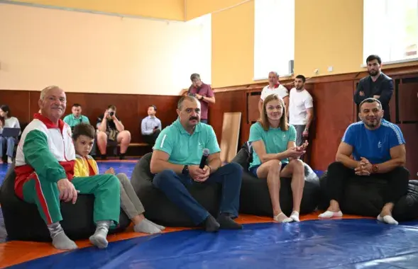 Ирина Курочкина и Виктор Лукашенко
