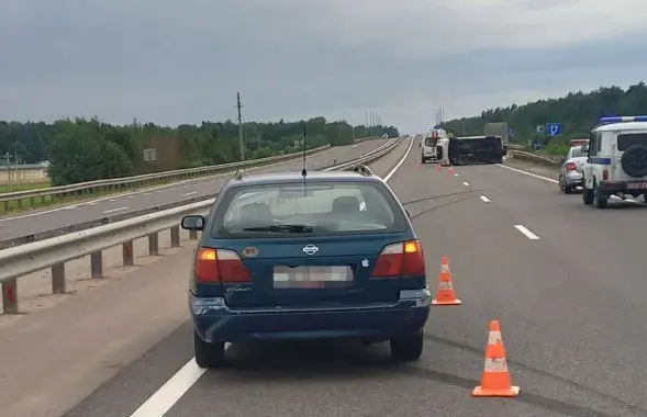 На месцы аварыі
