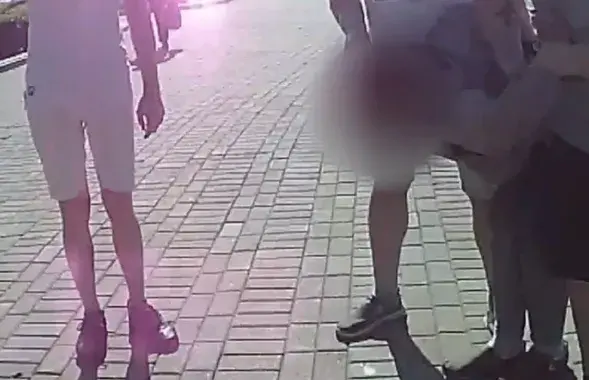 Пасажыры самі затрымалі хулігана
