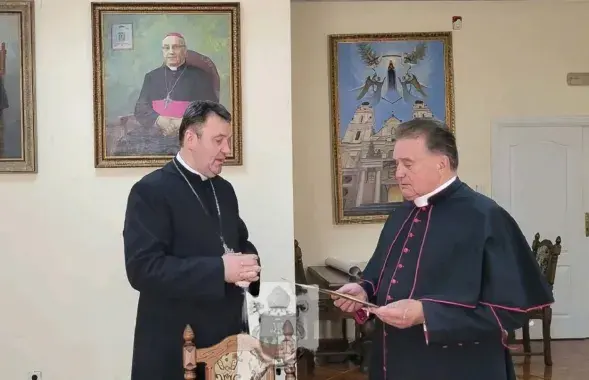 Юзаф Станеўскі і Уладзіслаў Завальнюк
