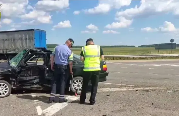Аварыя пад Дзяржынскам
