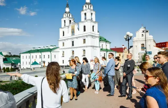 Экскурсія ў Мінску, ілюстрацыйнае фота
