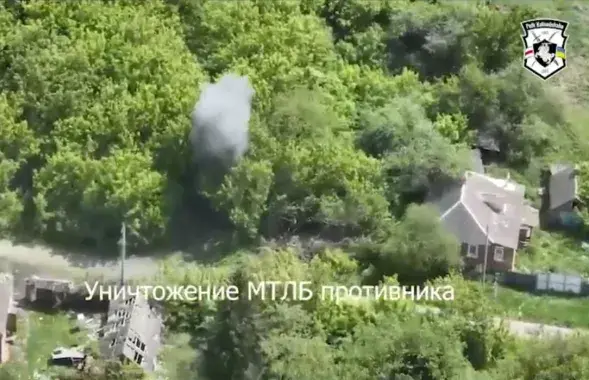 Вынікі дзейнасці байцоў групы імя Крыўцова

