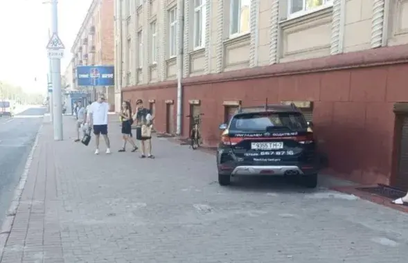 Аварыя ў Мінску
