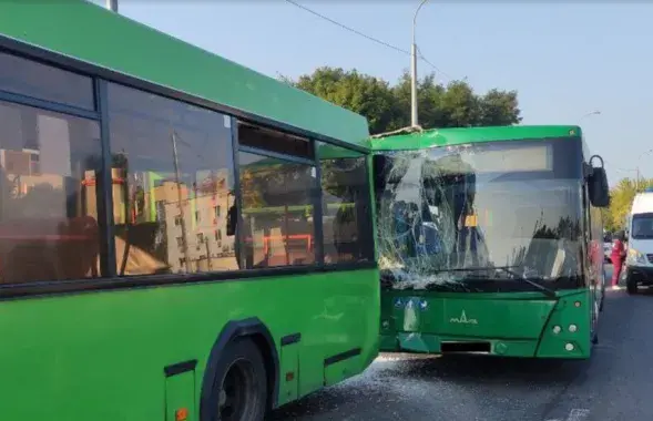 На месте аварии
