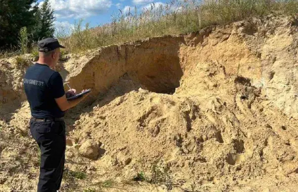 Карьер, где случилось трагическое происшествие
