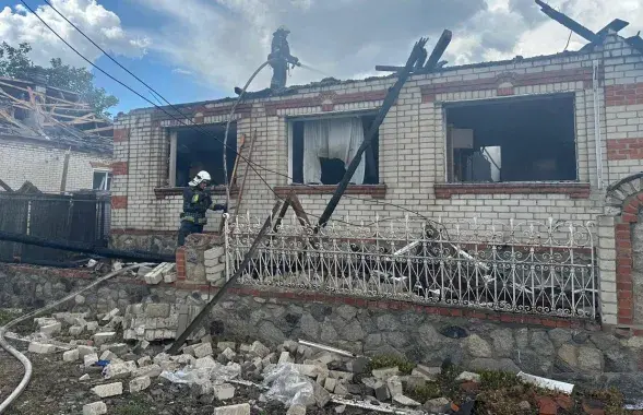 Харкаўшчына пасля расійскага абстрэлу
