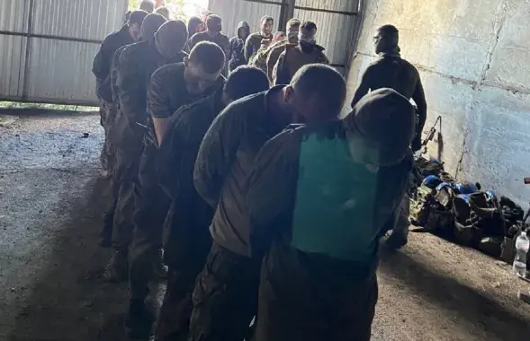 Расійскія вайскоўцы, якія трапілі ва ўкраінскі палон

