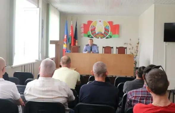 "Прафілактычнае мерапрыемства" ў Ашмянах
