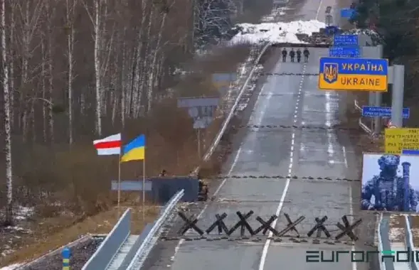 Мяжа Беларусі і Украіны
