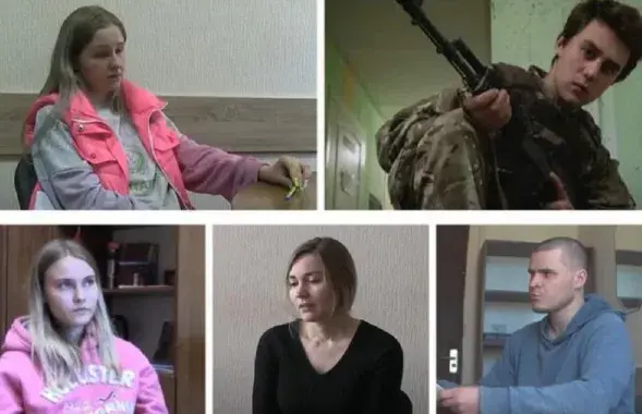 Виктория Волчек, Валерий Водин, Анна Савочкина, Татьяна Русак (мать Савочкиной) и Андрей Григорьев
