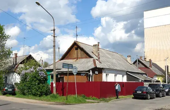 Прыватны сектар у сталіцы
