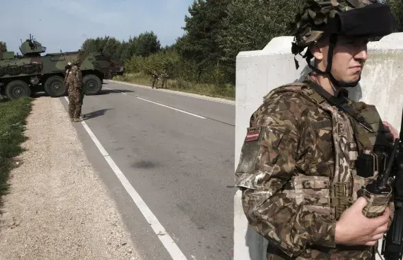 Учения в Латвии

