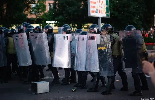Акцыя пратэсту ў Брэсце
